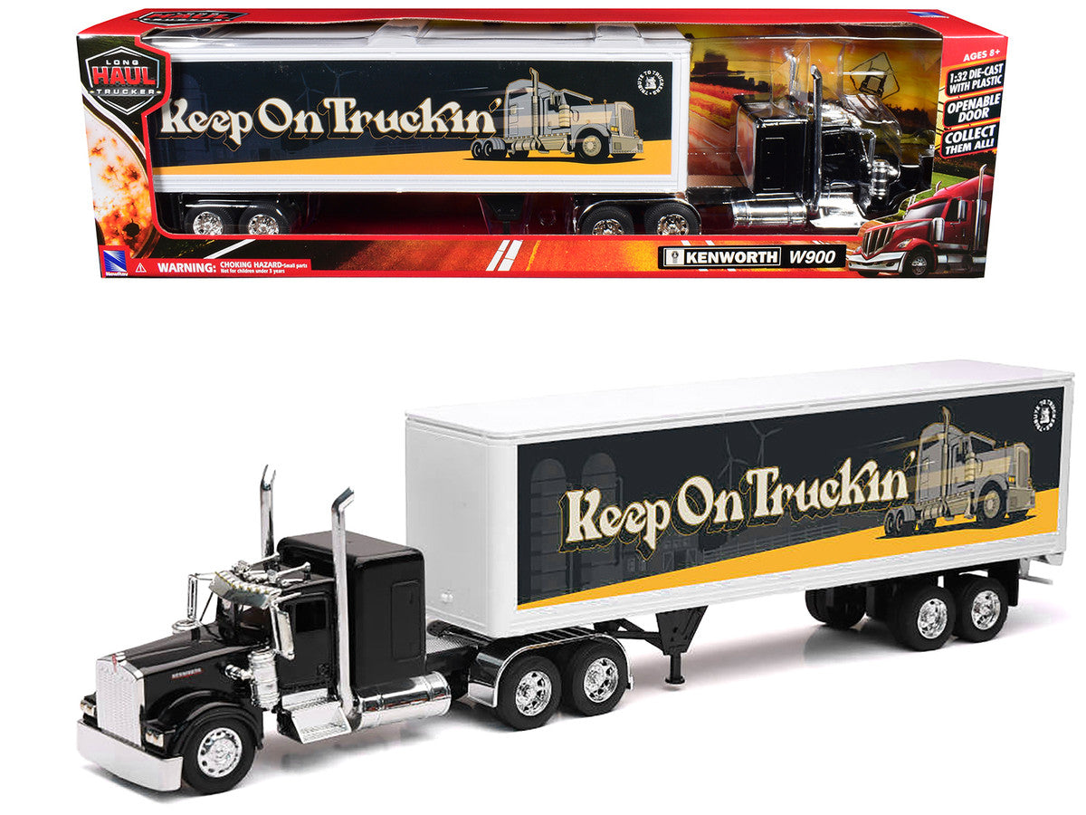 Kenworth Custom W900 W/ Dry Van Trailer ``Keep on Trucking``