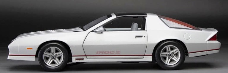 Chevrolet Camaro IROC 1985 silver