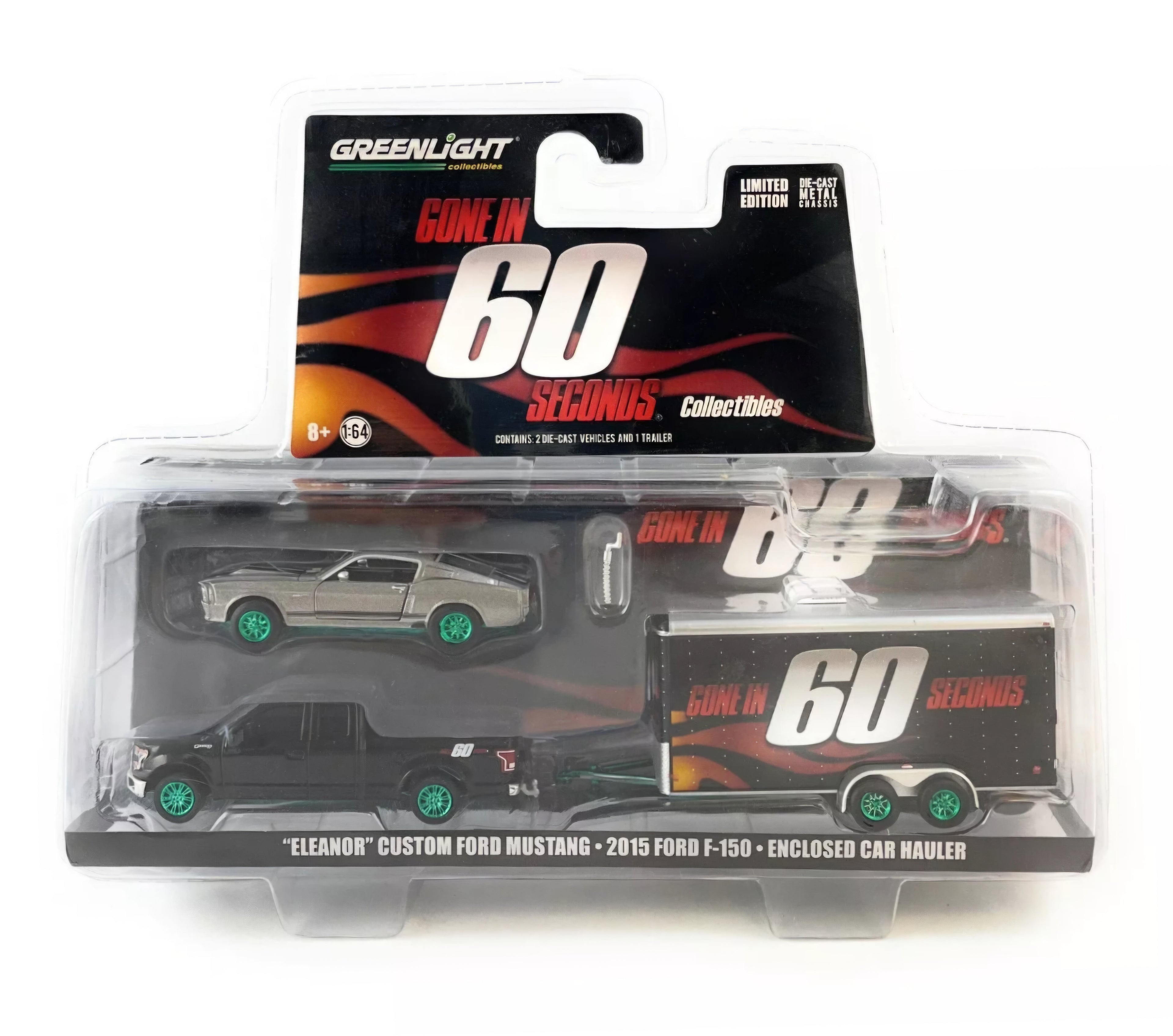 CHASE GREEN MACHINE-Hitch and Tow MOVIE TRAILER SET - Gone In Sixty Second