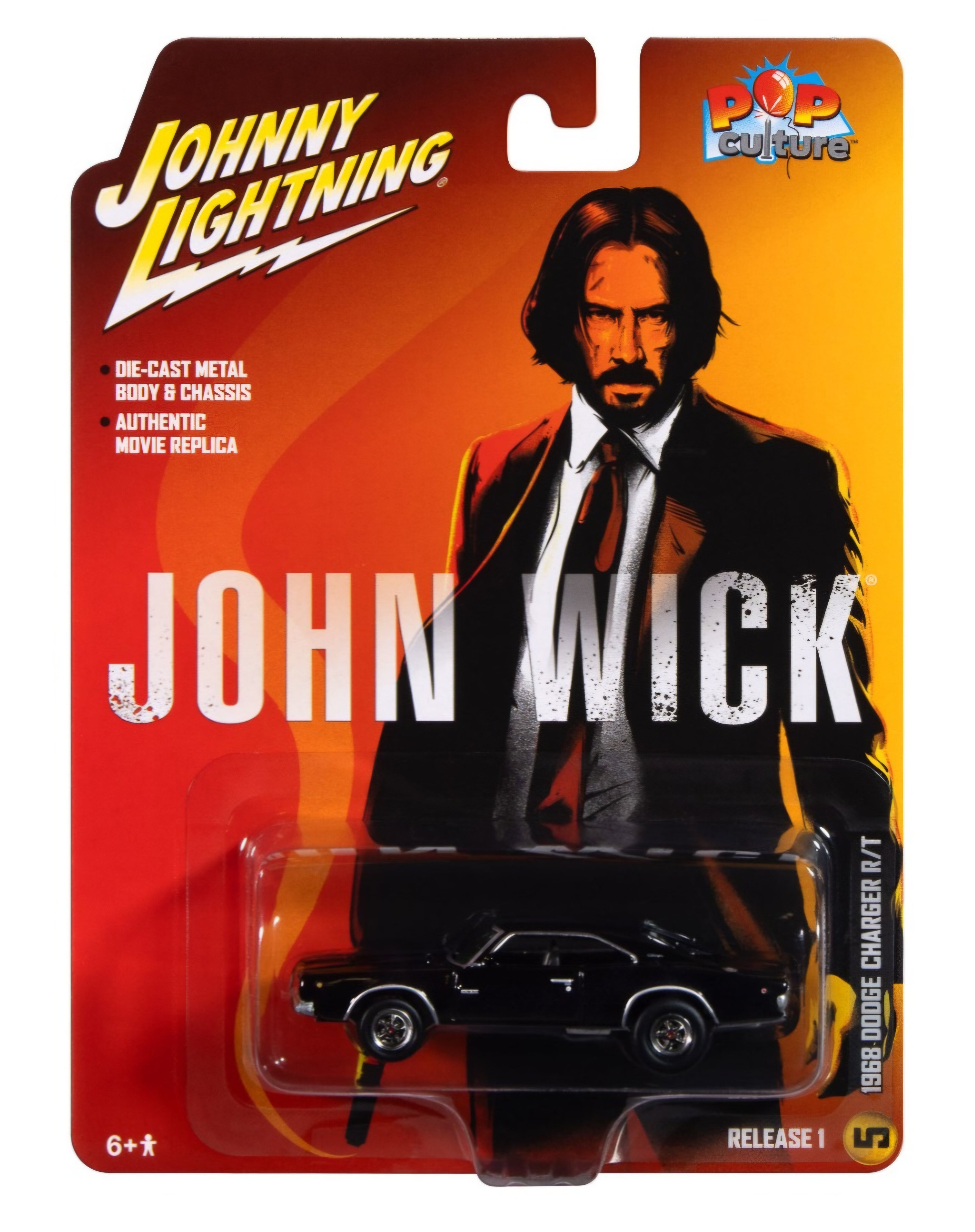 John Wick - 1968 Dodge Charger R/T-JLSP413 (1 par client- 1 per customer)