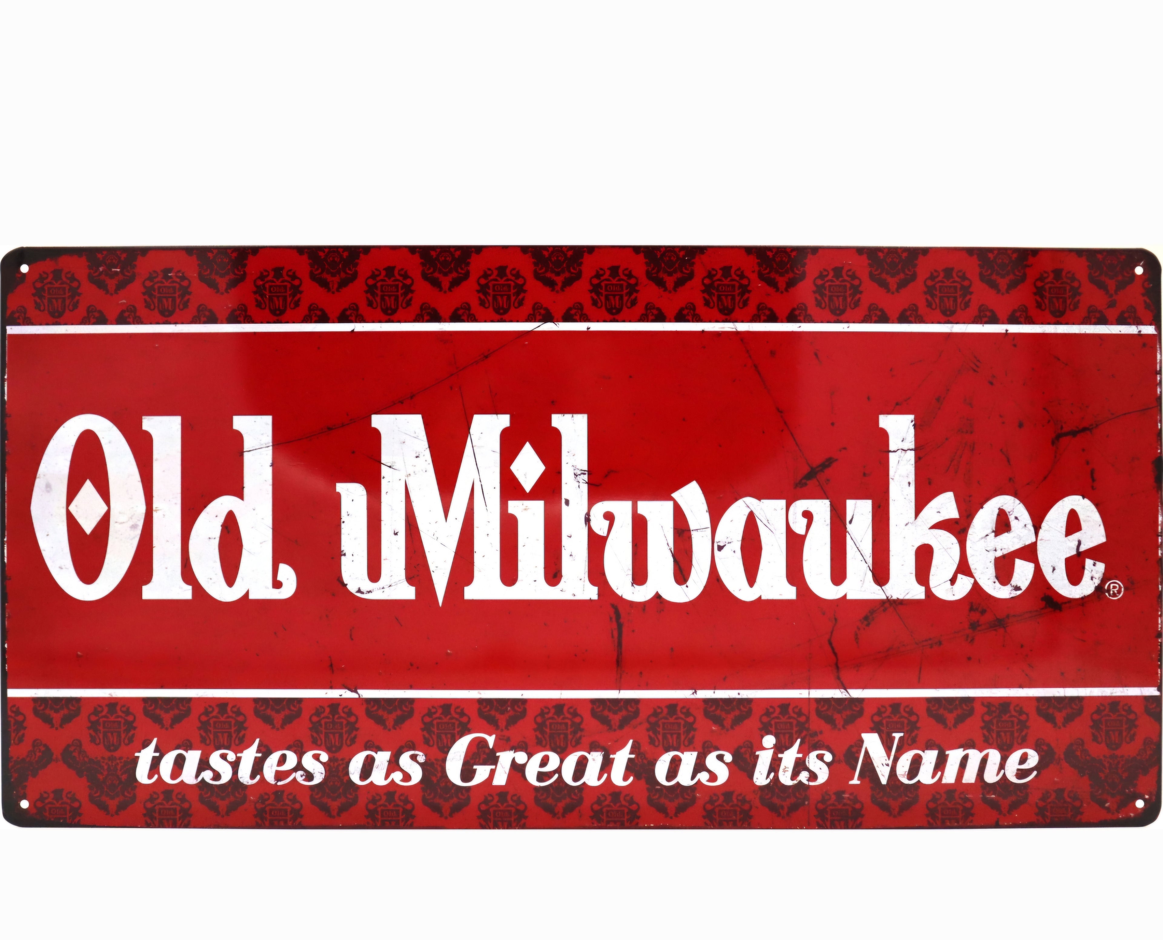 19 X 9.5 OLD MILWAUKEE (Metal Sign)