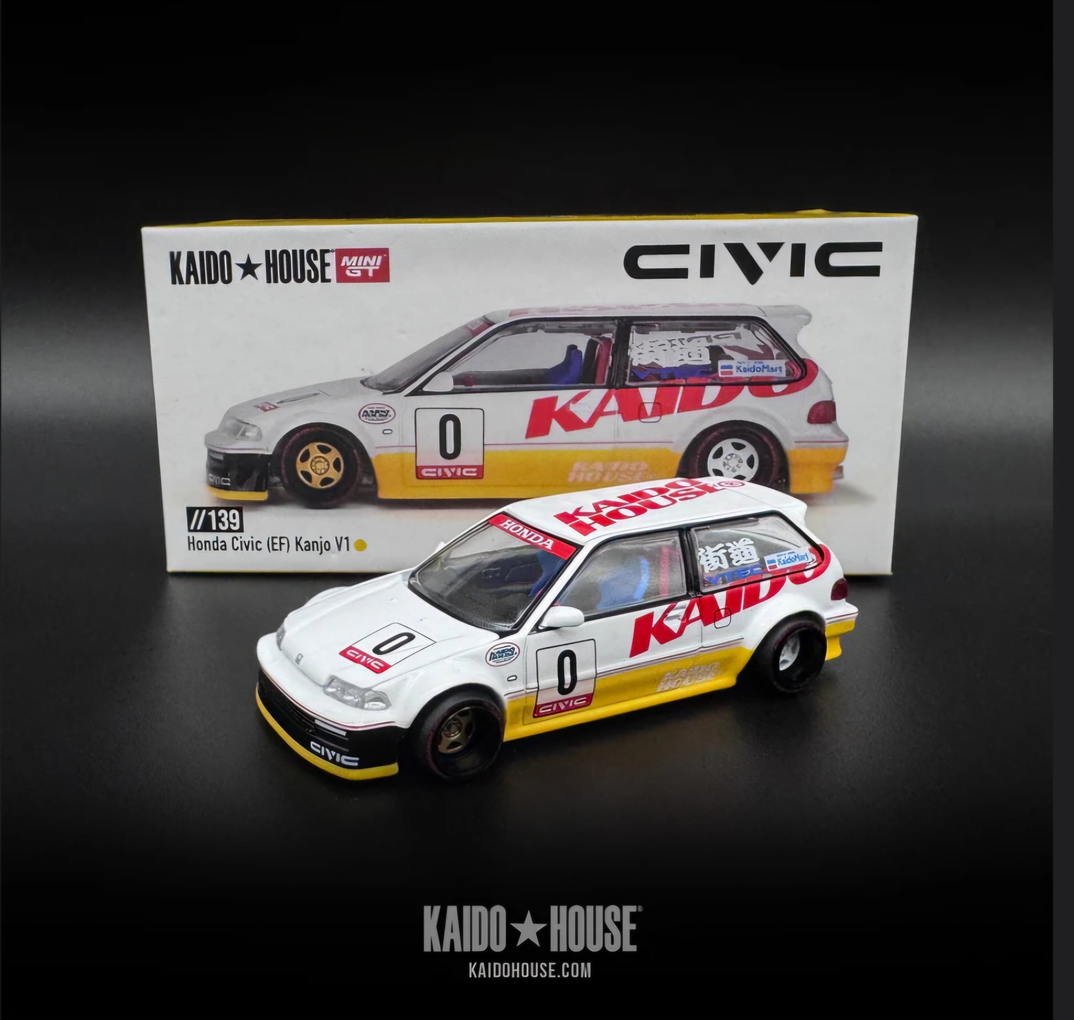 Kaido House-Honda Civic (EF) Kanjo V1 (Limite un par client-Limit one per client)