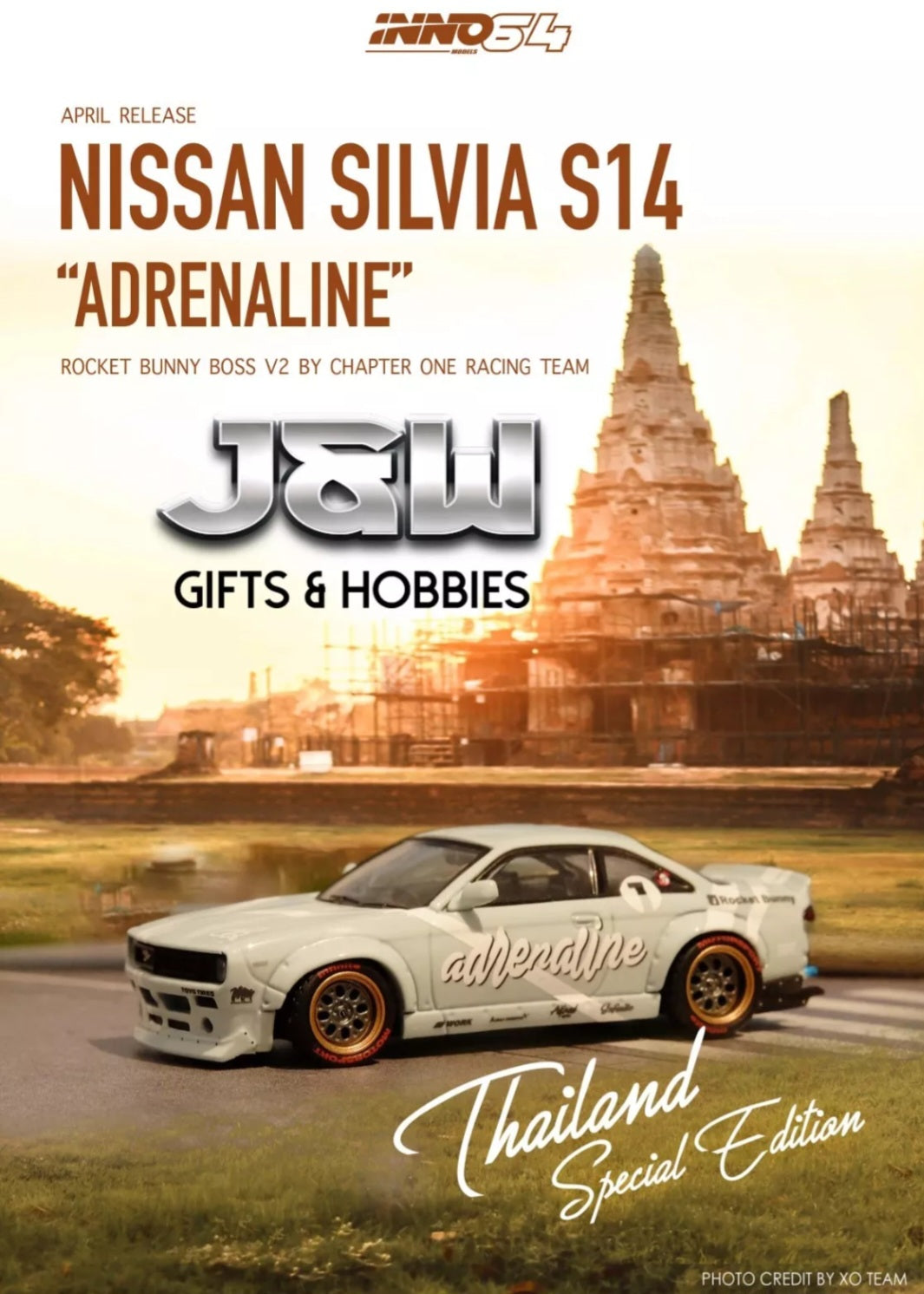 Nissan Silvia (S14) Adrenaline Rocket Bunny Boss by Chapter One