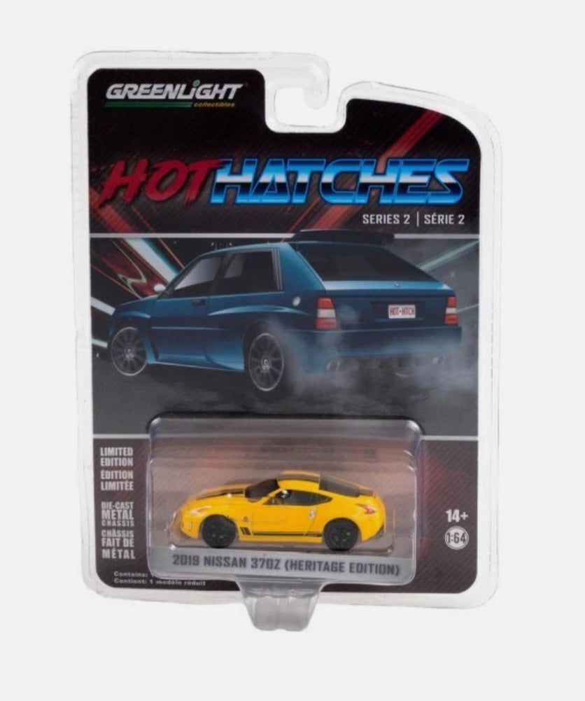 2019 Nissan 370Z (Heritage Edition) Chicane Yellow with Black Stripes