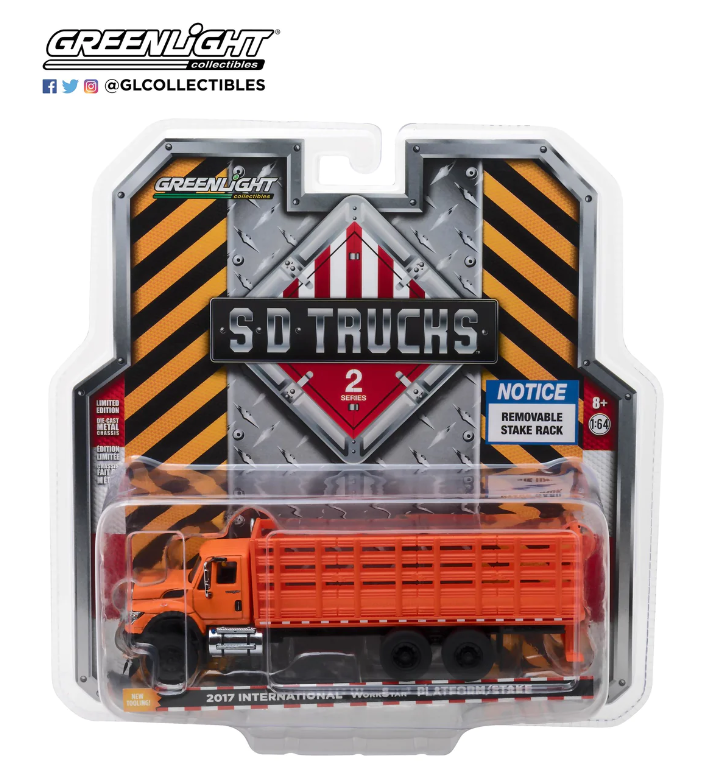 International WorkStar 2017 Platform Stake Truck "Super Duty Trucks Series 2