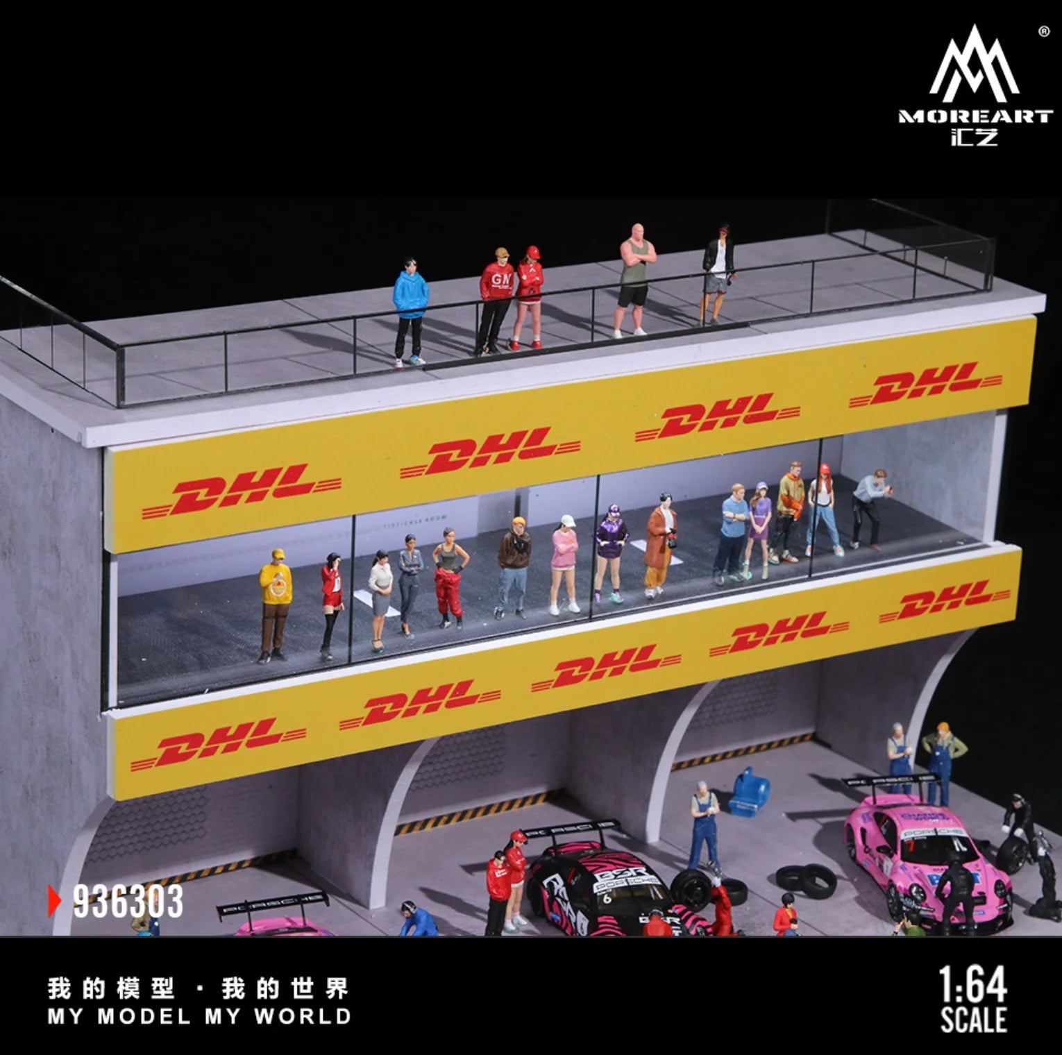 MoreArt 1/64-PORSCHE CARRERA CUP ASIA SCENE MO936303