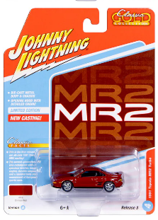 Johnny Lightning- 1991 Toyota MR2 (Crimson Red) JLCG034A-4