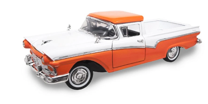 Lucky Diecast 1957 Ford Ranchero Orange 1:18 – 92208O