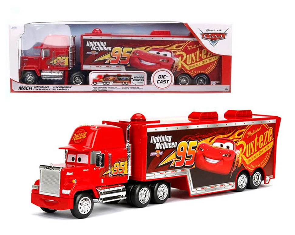 Jada Disney Pixar Cars 1:24 Mack Transport Hauler JD98627
