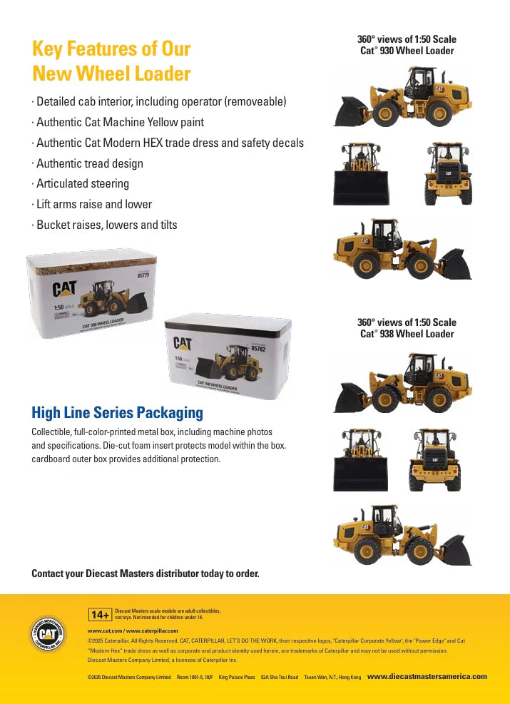 Cat 930 Wheel Loader, High Line Series, 85779