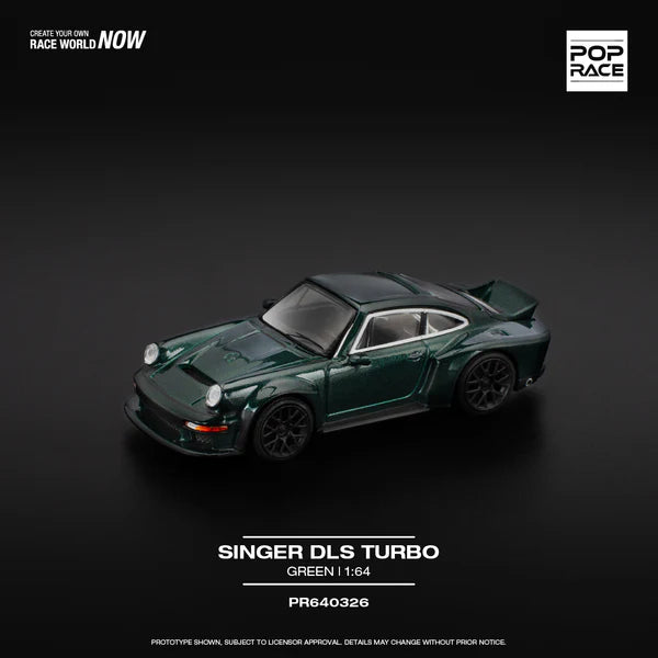 (PRE-0RDER 2025) POPRACE 1/64, Singer DLS Turbo (Road) - Green, PR640326