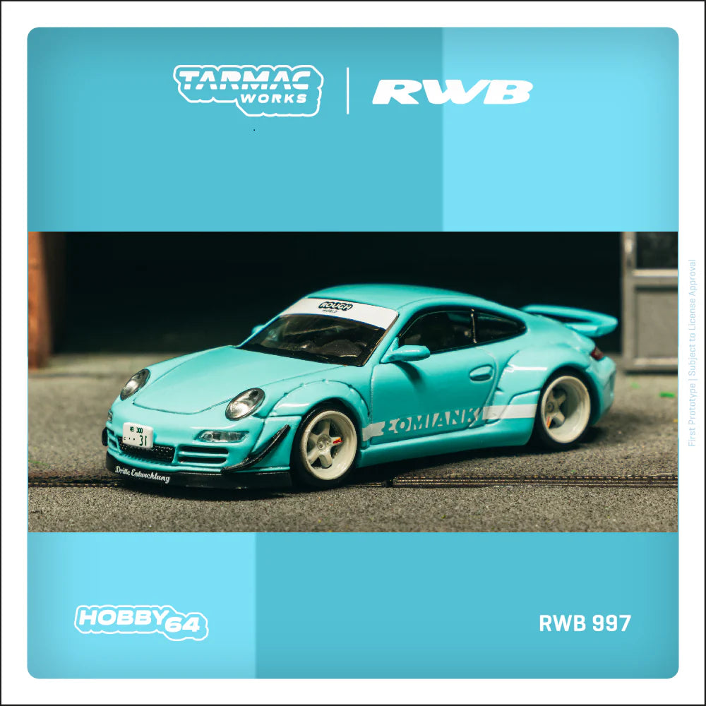 Tarmac Works 1:64-RWB 997 Lomianki T64-057-LO