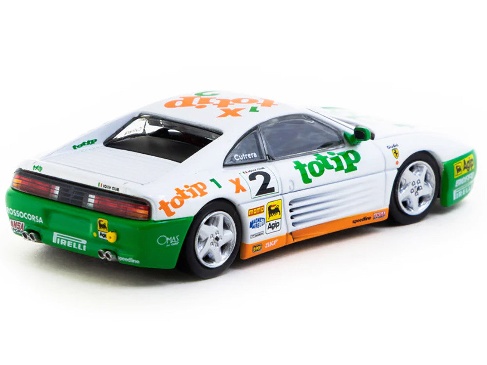 Tarmac Works 1:64-Ferrari 348 Challenge 1993 Paolo Cutrera (T64-082-93CHA02)