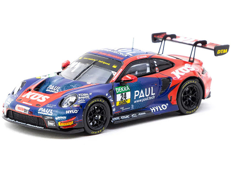 Tarmac Works 1:64-Porsche 911 GT3 R DTM 2023 Ayhancan Güven T64-084-23DTM24