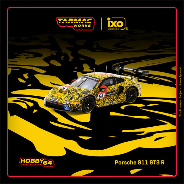 (PRE-ORDER 2025) Tarmac Works 1:64, Porsche 911 GT3 R Nürburgring 24h 2023