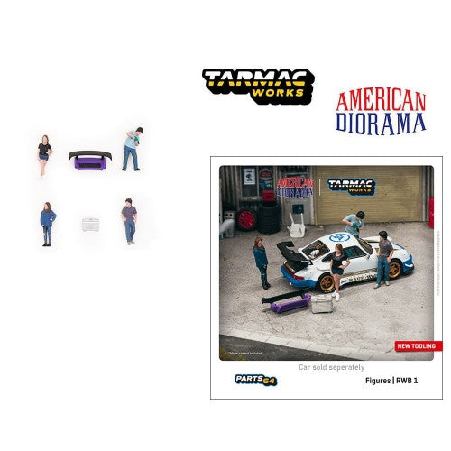 Tarmac Works 1:64 RWB figures set