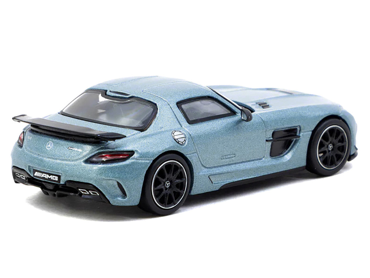 Tarmac Works 1:64, Mercedes-Benz SLS AMG Coupé Black Series Matte Blue T64G-027-MB