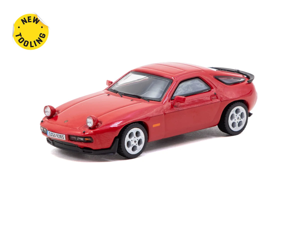 Tarmac Works Global64 1:64 Porsche 928 S – Red – T64G-083-RE