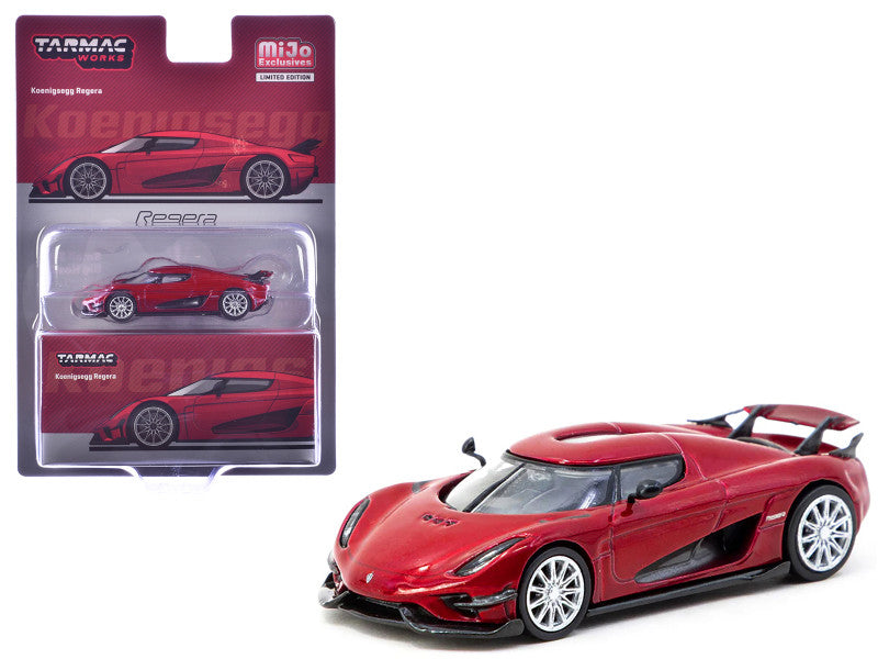 Tarmac Works 1:64- Koenigsegg Regera Red Metallic T64G-TL017-RE