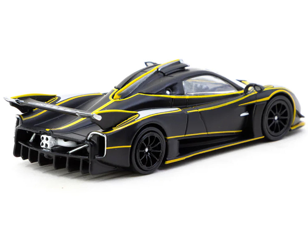 Tarmac Works-Pagani Huayra R Matt Black / Silver T64G-TL035-MBS