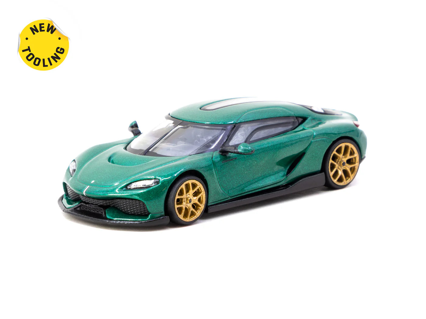 TARMAC WORKS GLOBAL64 1/64-Koenigsegg Gemera Green T64G-TL053-GR