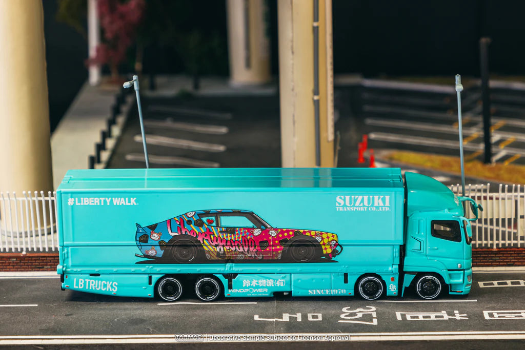 (PRE-ORDER 2025) Tarmac Works 1:64, Mitsubishi Fuso Super Great LB-TRUCKS