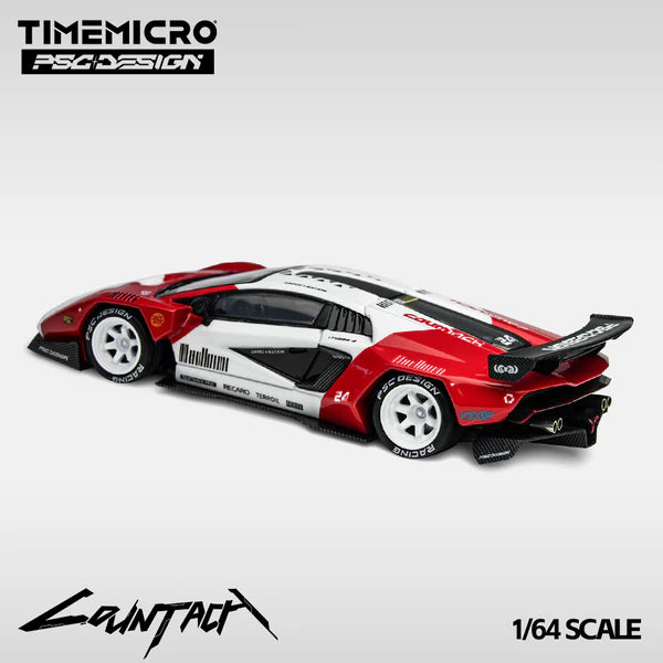 TimeMicro x PSC Design - Lamborghini Countach "Marlboro" - TM647703 see note voir note dernière boîte ouverte open box