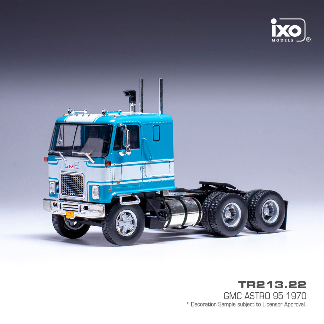 GMC Astro 95 1970 Blue and White (1:43)