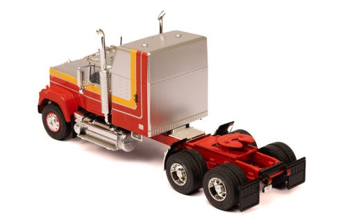 MACK SUPERLINER MAGNUM 1985 SILVER/RED (1:43)