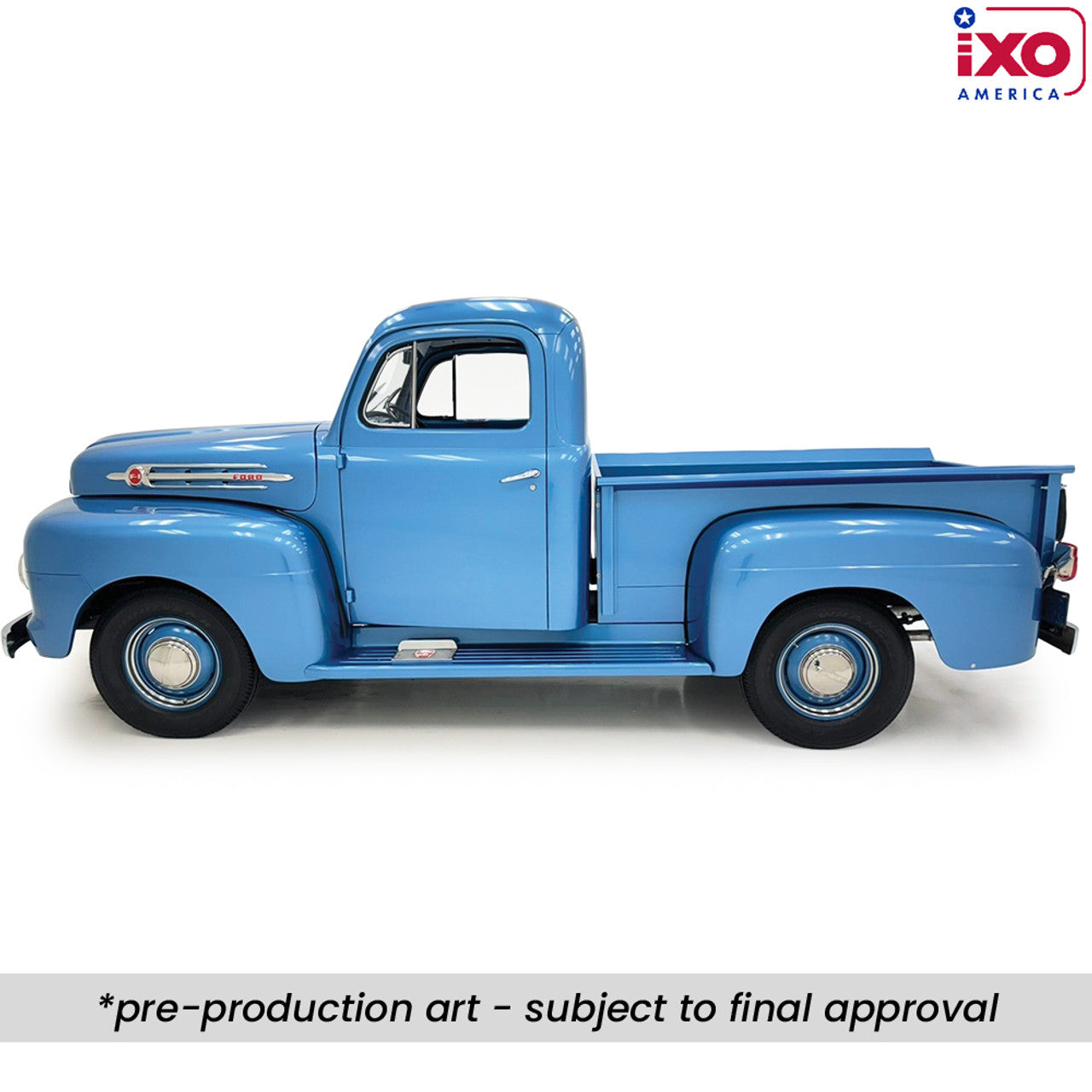 1952 Ford F1 - Light Blue (1:24)