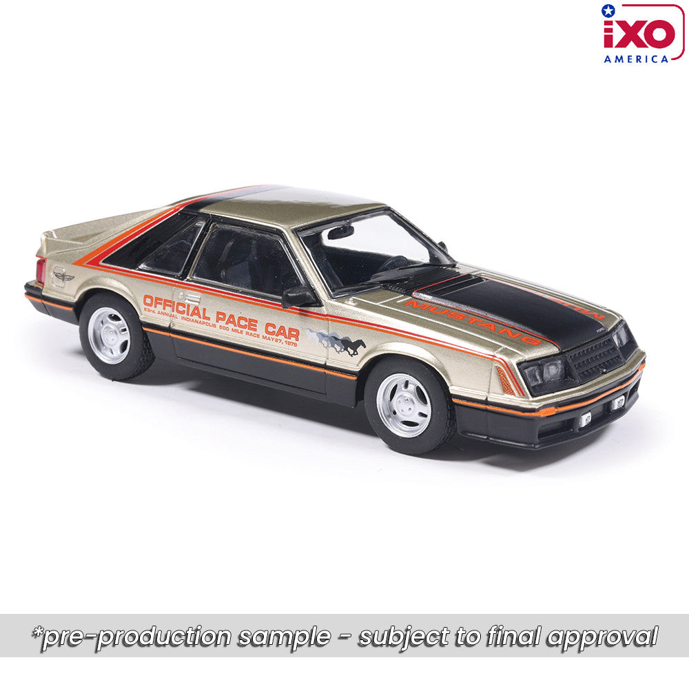 (PRE-0RDER 2026) 1979 Ford Mustang Indianapolis 500 Pace Car
