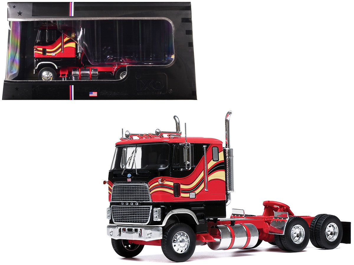1976 Ford CL 9000 - Red and Black (1:43) U43TR003