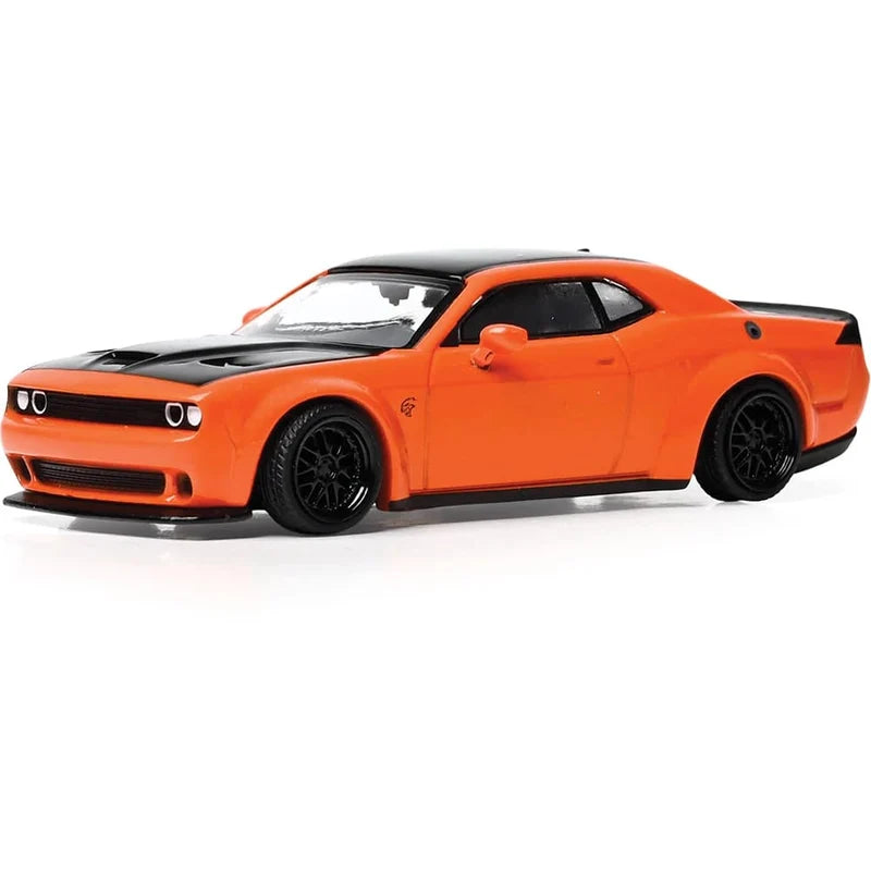 IXO America 1:64 2019 Dodge Challenger SRT Hellcat – Go Mango – U64RDC001
