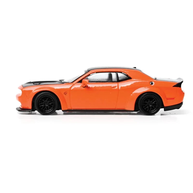 IXO America 1:64 2019 Dodge Challenger SRT Hellcat – Go Mango – U64RDC001