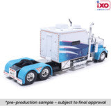 (PRE-0RDER 2025) Peterbilt 379 - Blue and White (1:64)