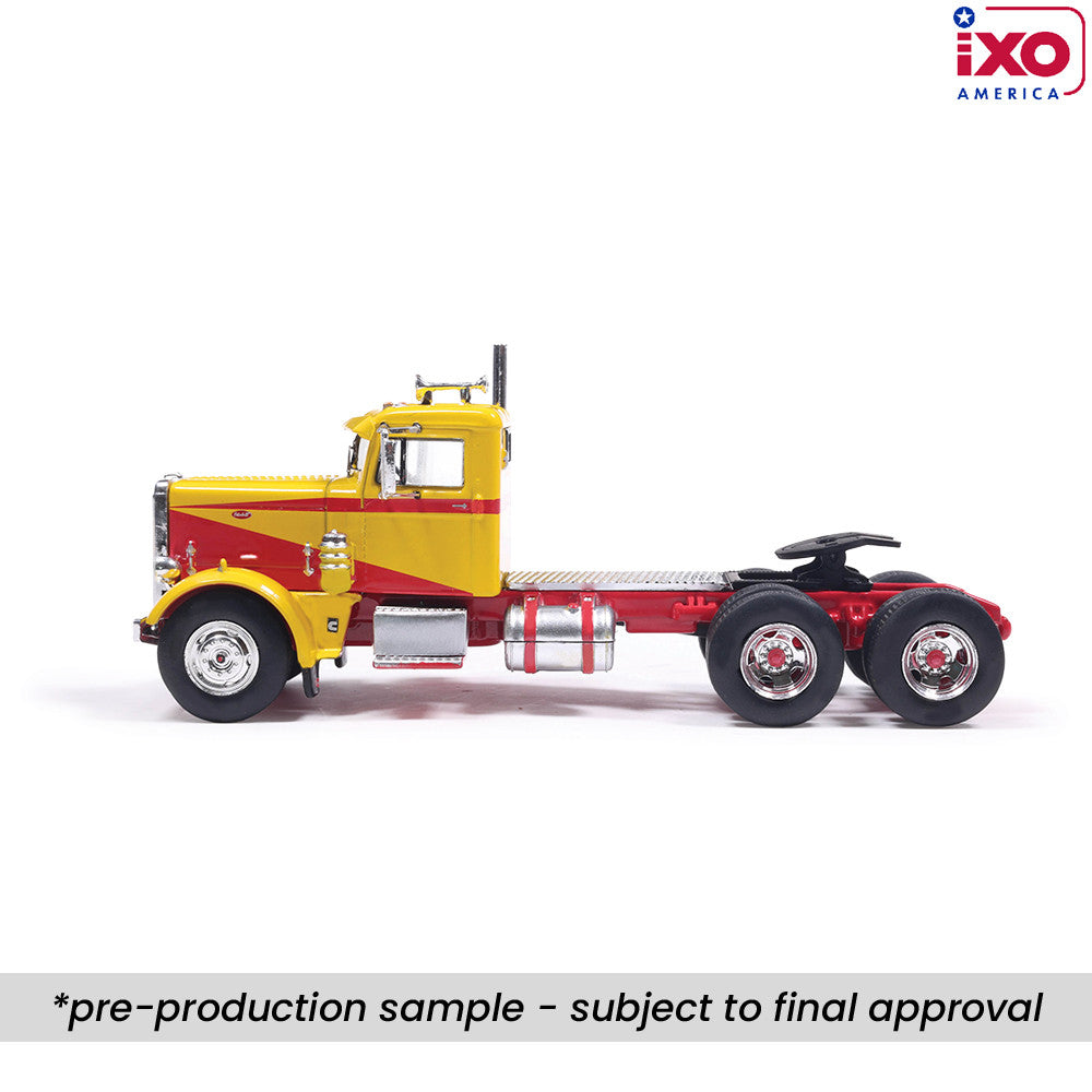 (PRE-0RDER 2026) 1963 Peterbilt 281 - (Yellow/Red)