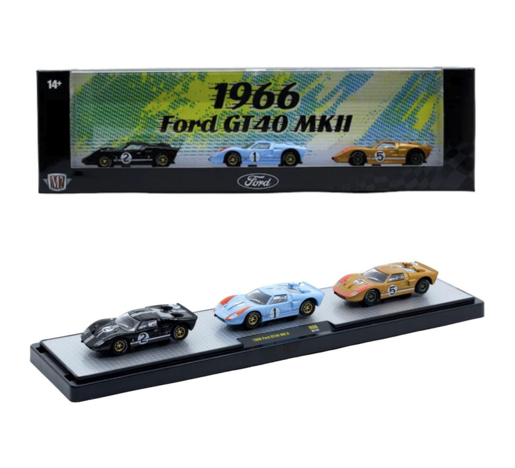 M2 Machines 1:64 1966 Ford GT40 MK II – Auto-Haulers Release 98 36000-98-A