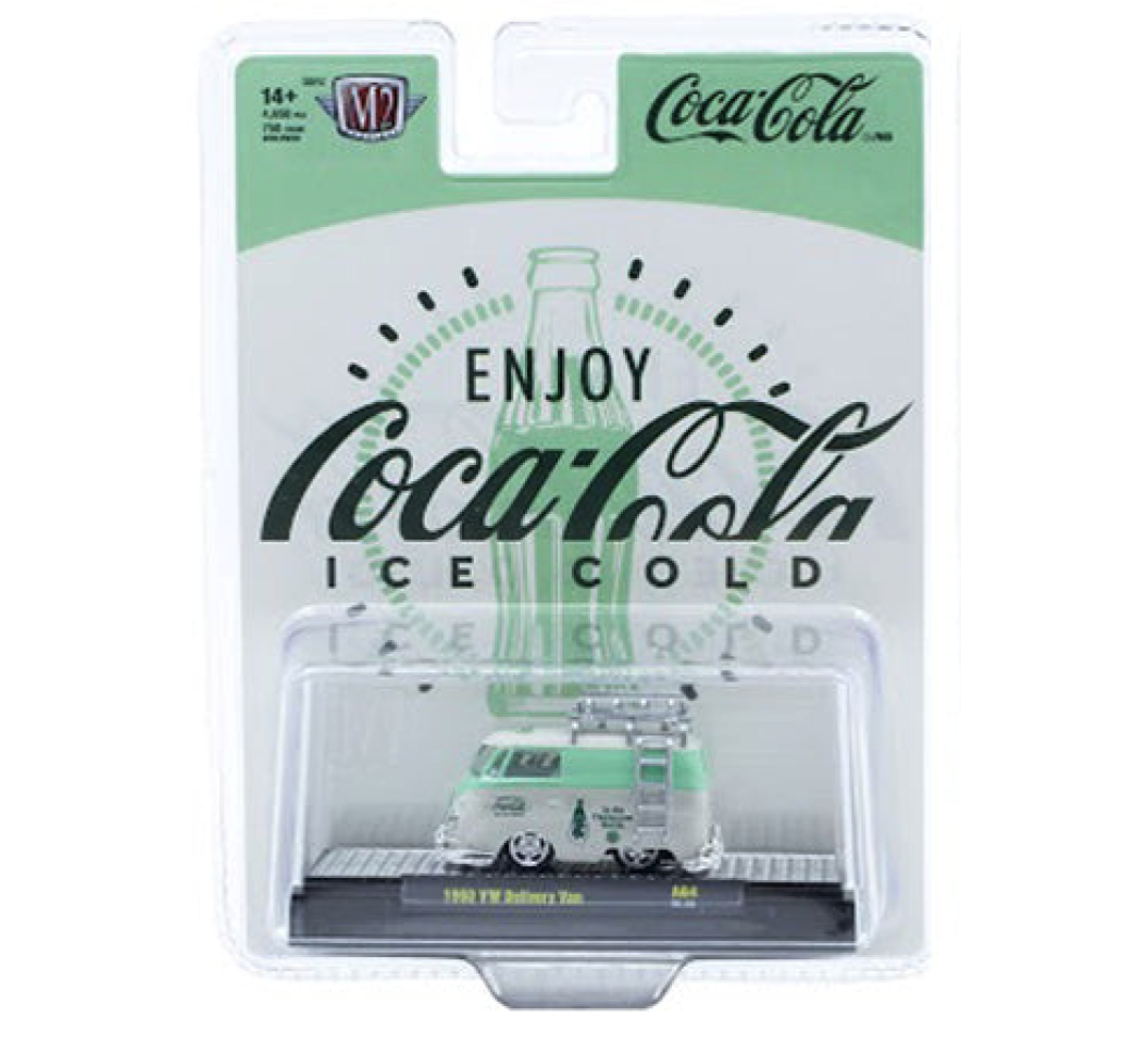 1960 VW Delivery Van – M2 Machines 1:64 Coca-Cola Release A64 – 52500-A64-A