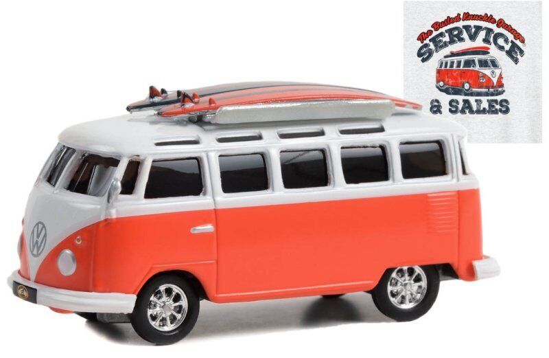 1964 Volkswagen Samba Bus with Surfboards