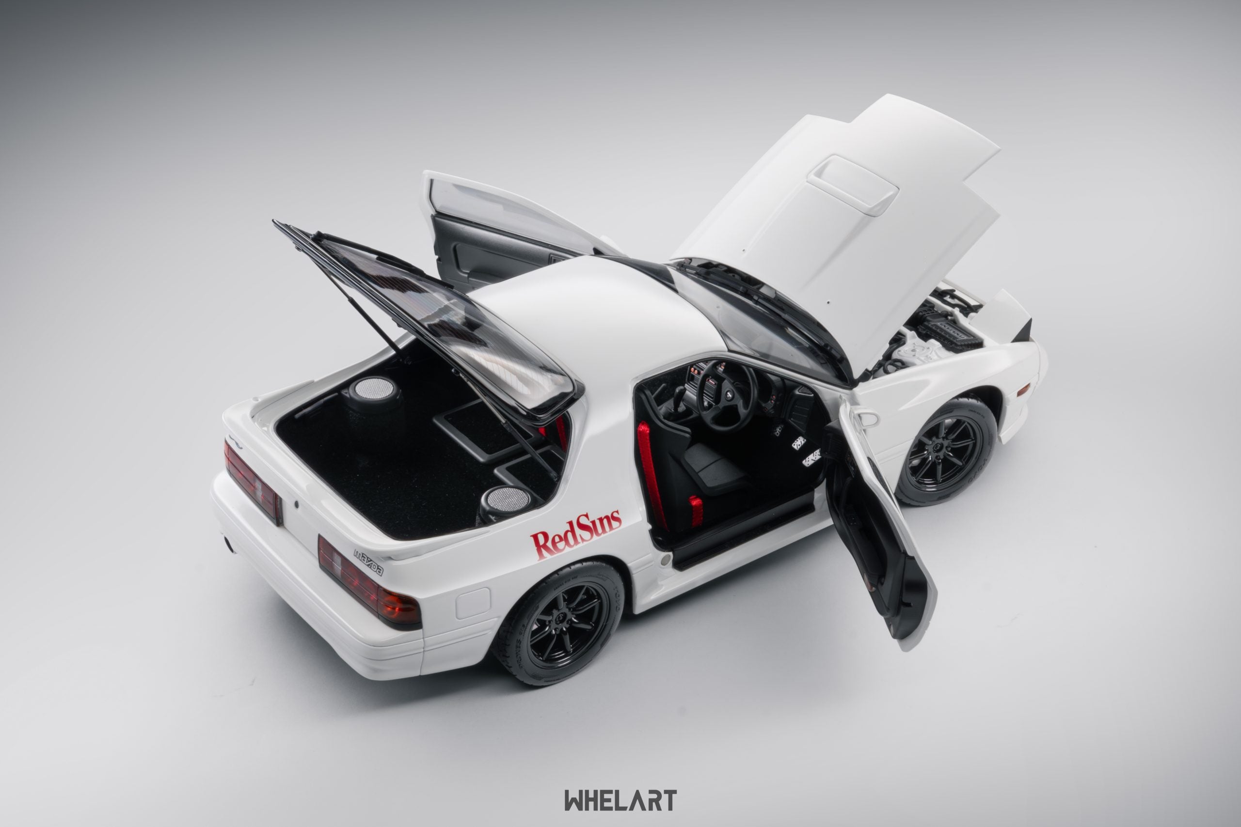 "Initial D" 30th Anniversary Edition Mazda FC3S with Figure
