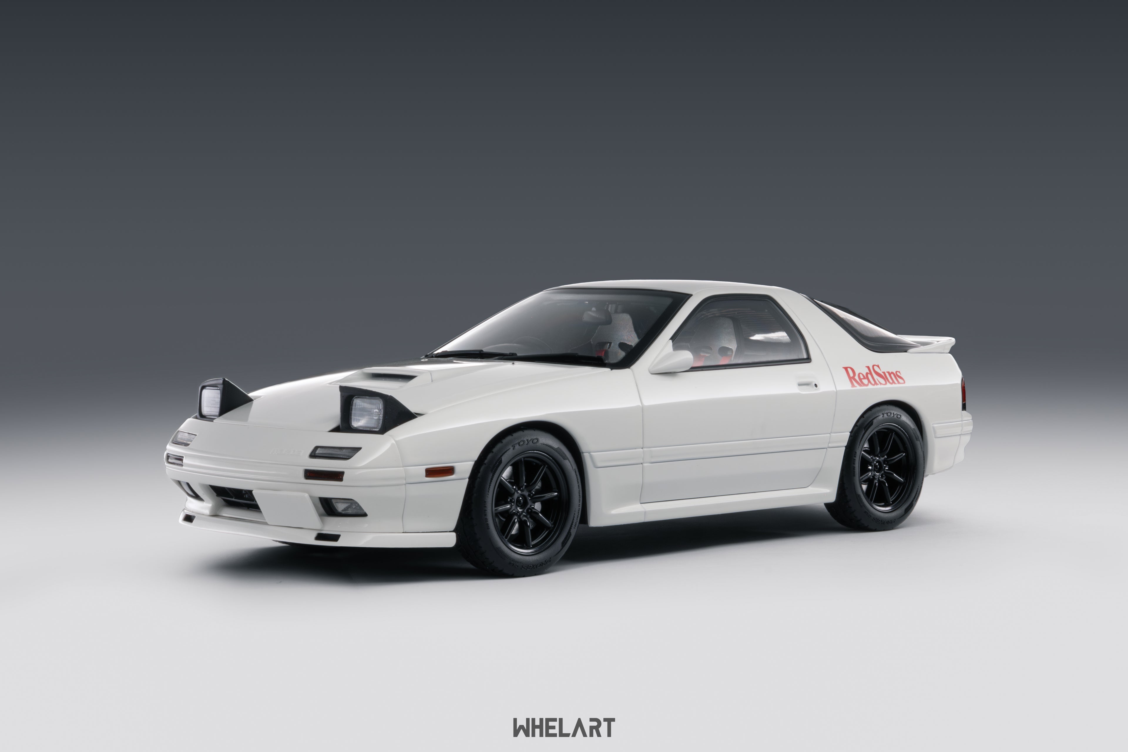 "Initial D" 30th Anniversary Edition Mazda FC3S with Figure