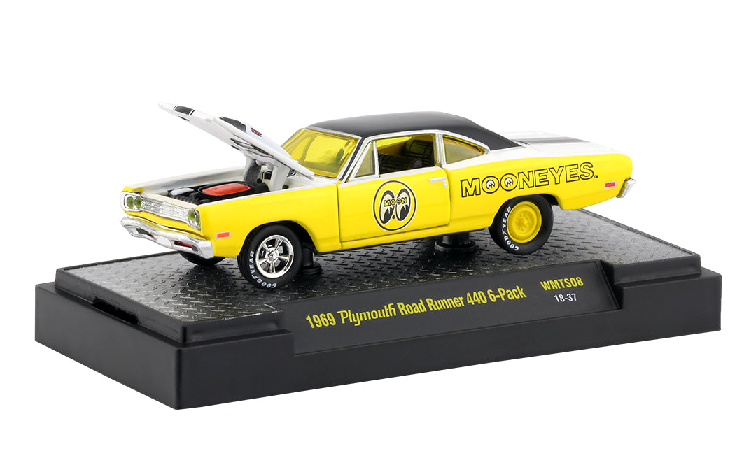 MoonEyes-1969 Plymouth Road Runner 440 6-Pack