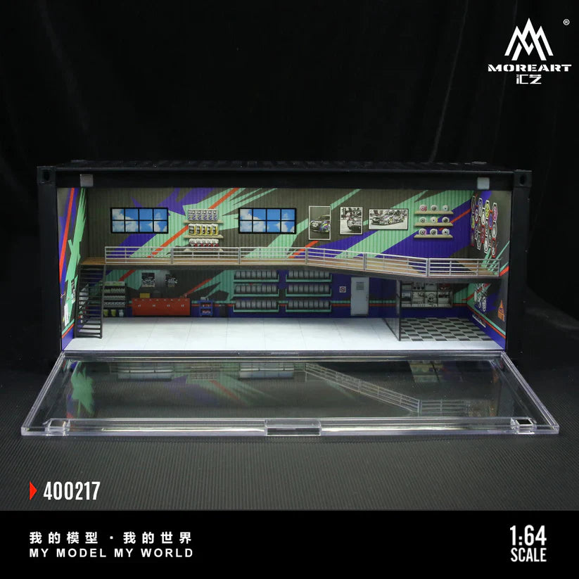 MoreArt 1/64 -Container Repair Shop Scene H - MO400217