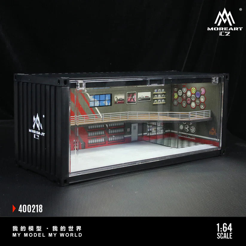 MoreArt 1/64 -Container series Lighting version scene simulation model - MO400218