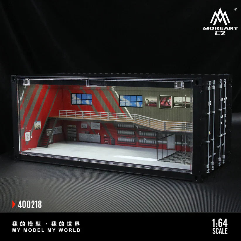 MoreArt 1/64 -Container series Lighting version scene simulation model - MO400218