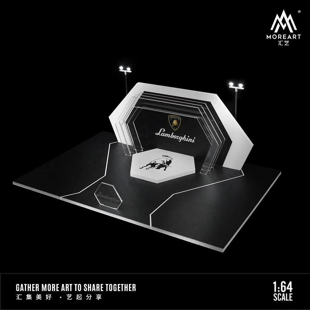 MoreArt 1:64 Stand d’exposition Lamborghini Auto Show – MO925202