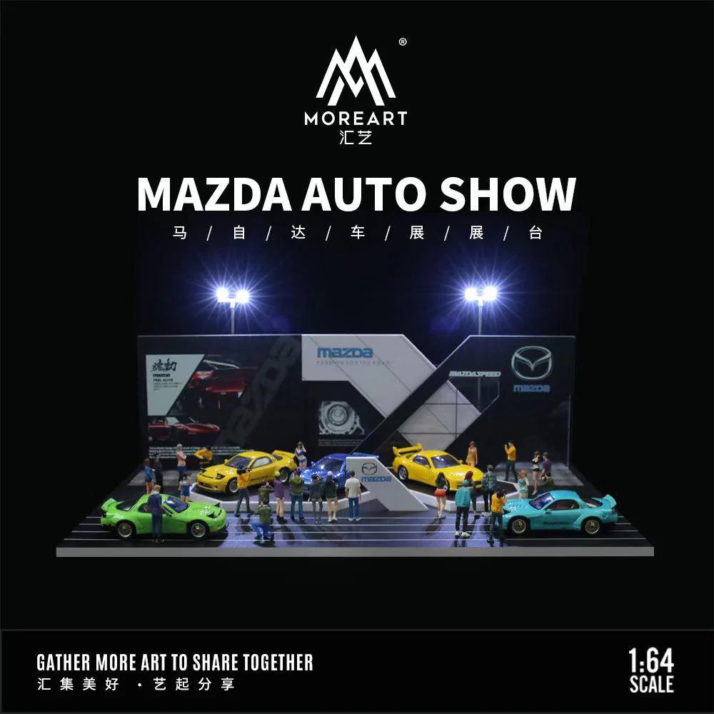 MoreArt 1:64 Stand d’exposition Mazda Auto Show – MO925203