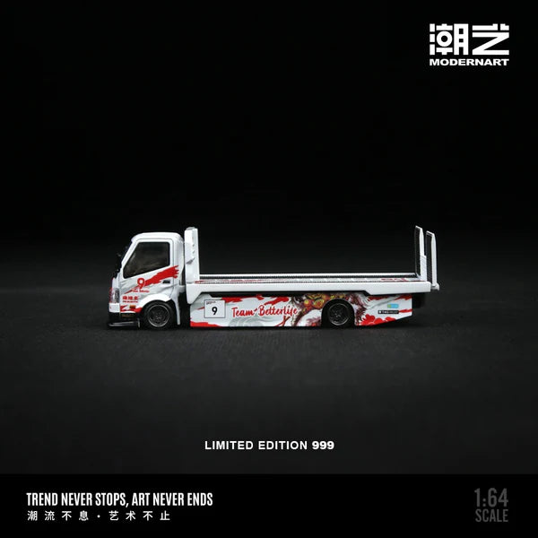ModernArt-H300 Flatbed Transport Trailer - Team Betterlife (MD647217)