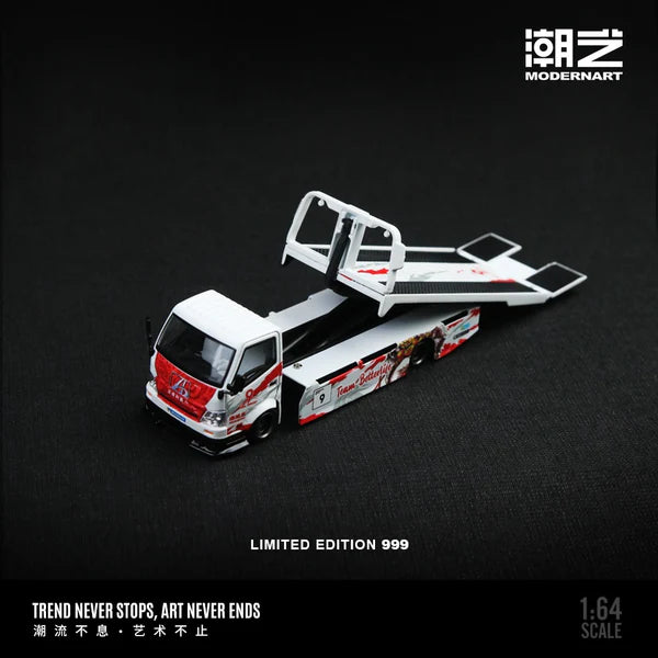 ModernArt-H300 Flatbed Transport Trailer - Team Betterlife (MD647217)