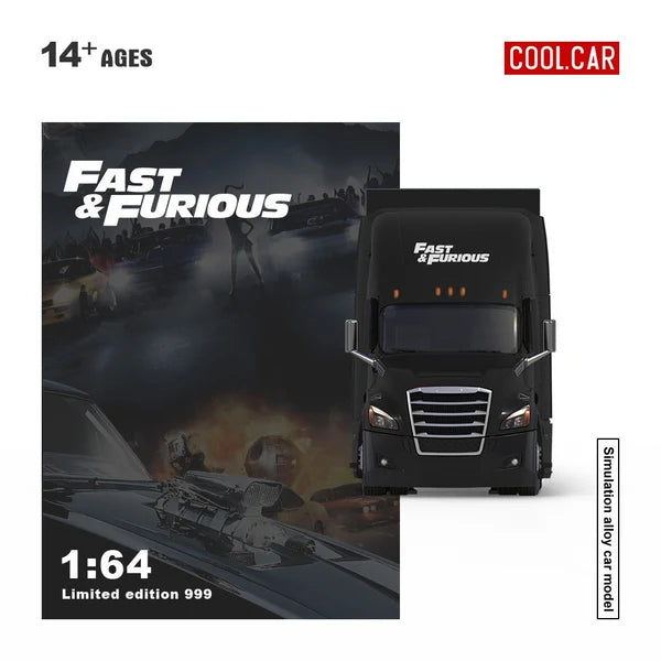 CoolCar 1/64 - Freightliner Fast & Furious Fast X Special Transport Truck CC800115